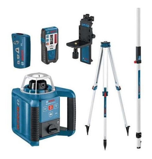 Bosch rotatielaser met ontvanger en statief